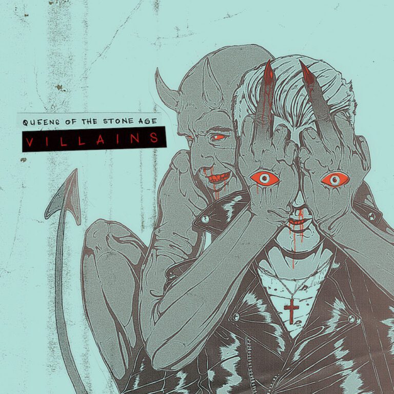Confira a arte alternativa para a capa de “Villians”, o disco novo da Queens of the Stone Age