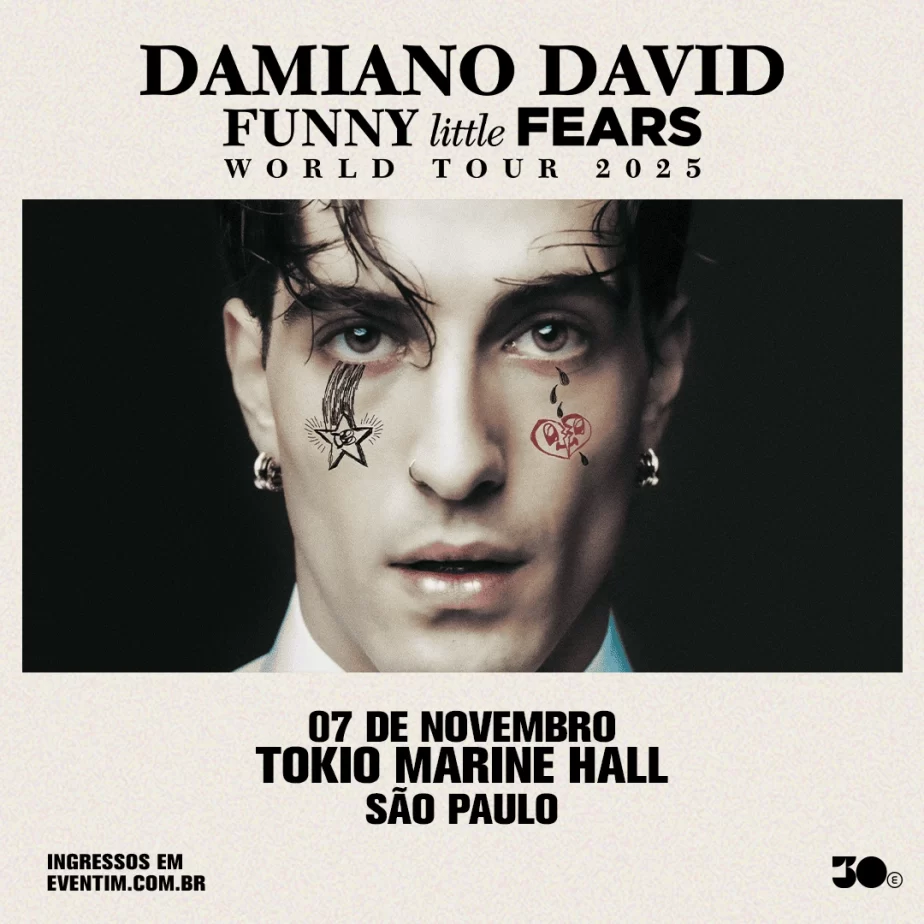 Damiano David (Expirado) - Tokio Marine Hall, São Paulo - SP