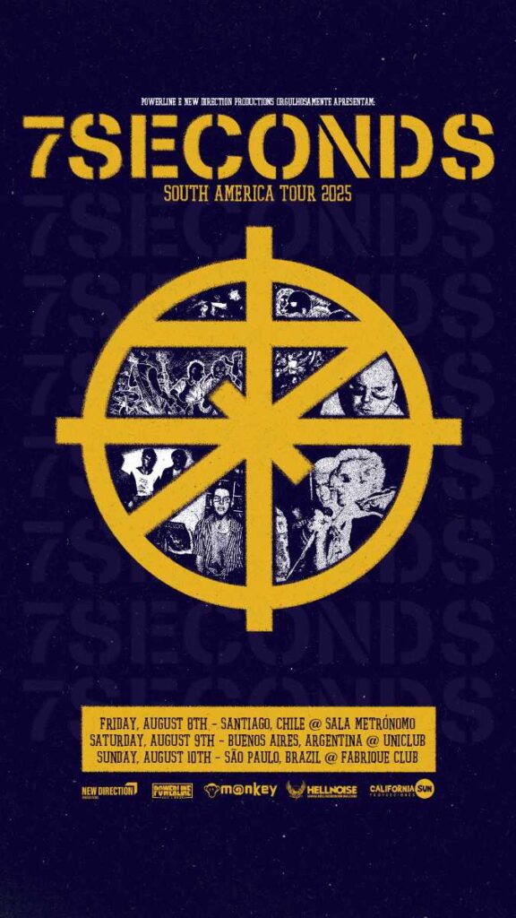 7 Seconds Volta Ao Brasil Em Show Único No Fabrique Club Em 10 De Agosto De 2025 3 7 Seconds volta ao Brasil em show único no Fabrique Club em 10 de agosto de 2025 2