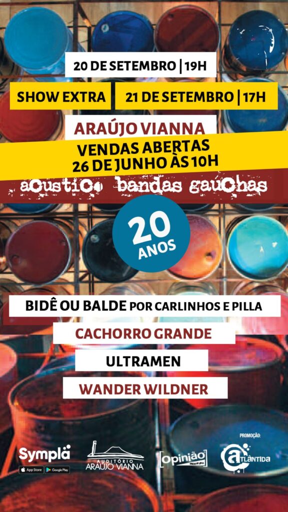 Acústico Bandas Gaúchas – 20 Anos Depois (Expirado)