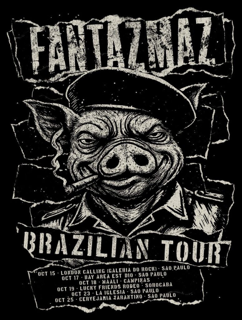Fantazmaz no Brasil: veja datas da turnê de outubro 2025 2
