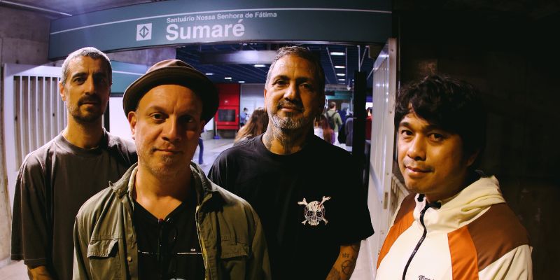 Eu Serei a Hiena abre o show do Refused em São Paulo