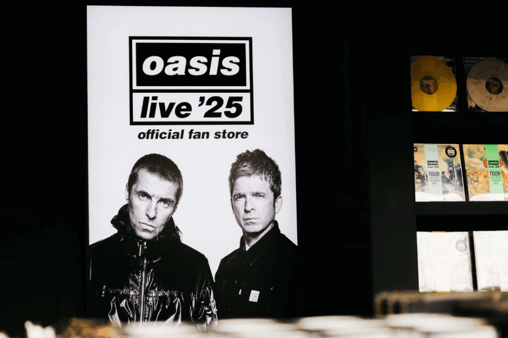 Oasis Live ‘25: loja oficial para fãs chega ao Brasil