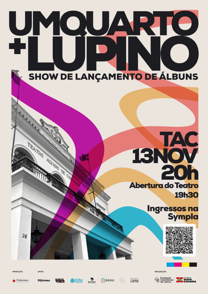 UmQuarto e Lupino levam o rock manezinho para o palco do TAC 2