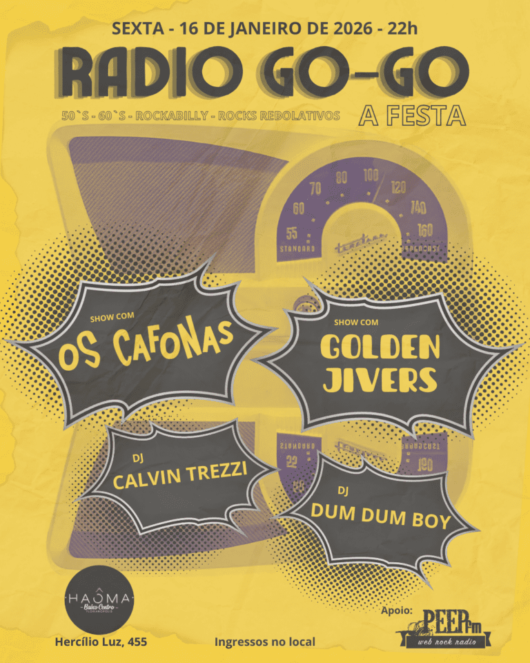 Rádio Go-Go celebra o espírito do DJ de rádio e o rock underground!