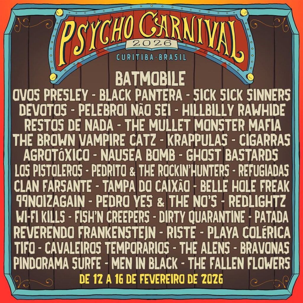 Psycho Carnival dá início à sua 25ª edição no dia 12 de fevereiro 2