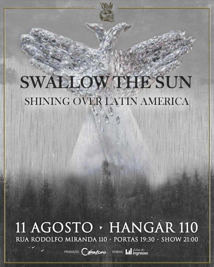 Swallow the Sun volta a São Paulo com show do premiado álbum Shining! 2