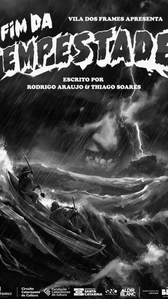 Kaza das Artes KazaBaka recebe lançamento da HQ O Fim da Tempestade com distribuição gratuita no dia 18 de abril