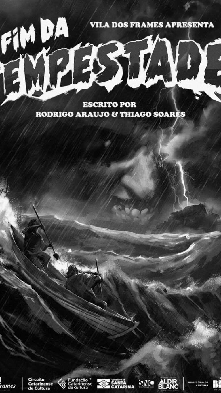 Kaza das Artes KazaBaka recebe lançamento da HQ O Fim da Tempestade com distribuição gratuita no dia 18 de abril