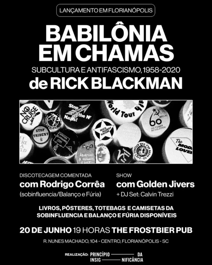 Lançamento do Livro Babilônia em Chamas