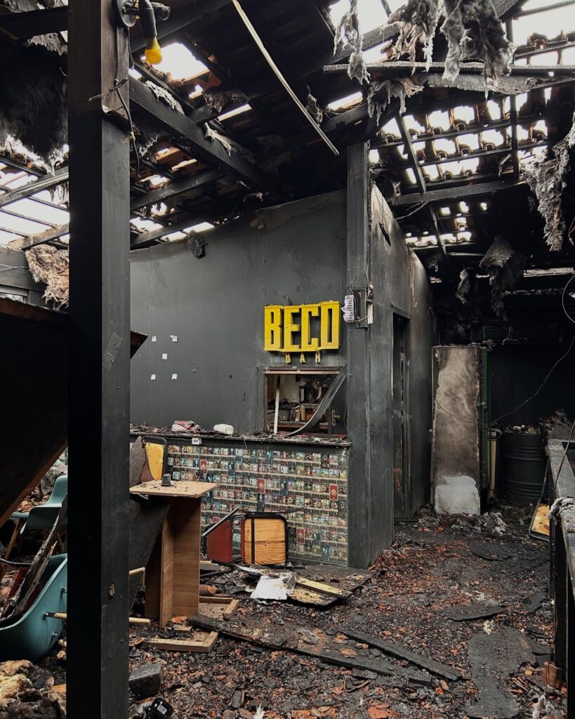 Incêndio atinge a Célula Cultural em Florianópolis e mobiliza artistas pela reconstrução