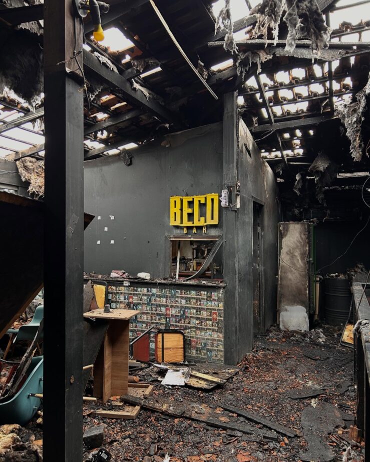 Incêndio atinge a Célula Cultural em Florianópolis e mobiliza artistas pela reconstrução 8