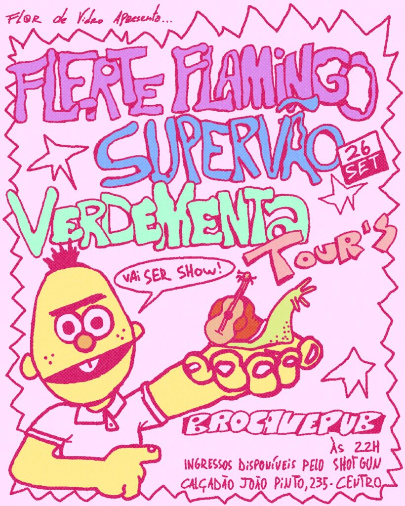 Flerte Flamingo, Supervão & Verde Menta