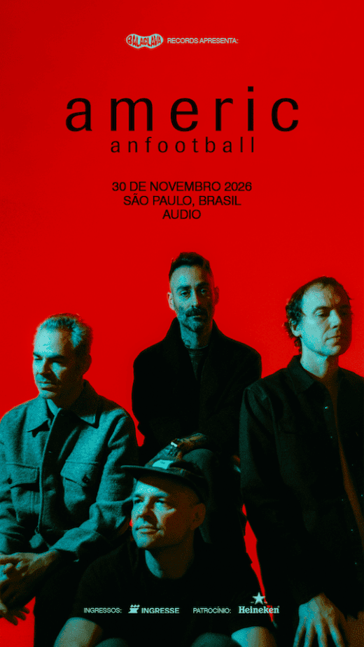 Balaclava Records surpreende e traz American Football ao Brasil em novembro!