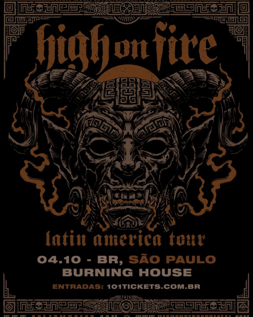 High On Fire, Banda Histórica De Stoner, Faz 1º E Único Show Em São Paulo No Dia 4 De Outubro 3 High on Fire, banda histórica de stoner, faz 1º e único show em São Paulo no dia 4 de outubro 2