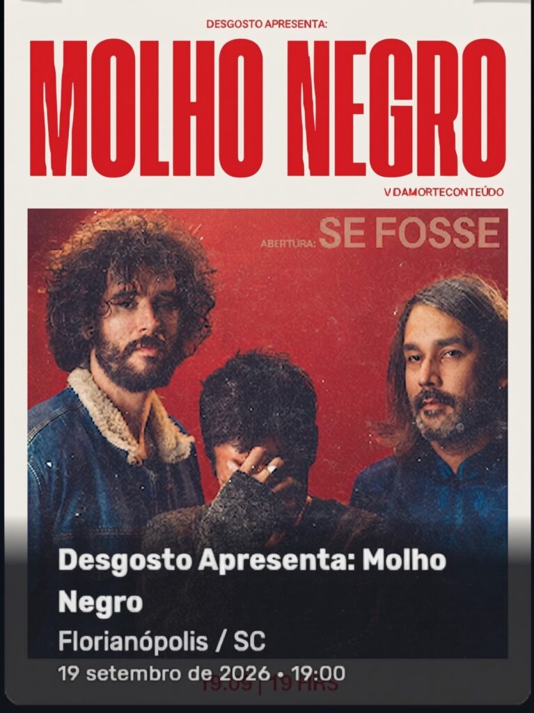 Molho Negro Traz Turnê “Vidamorteconteúdo” Para Três Cidades De Santa Catarina 3 Molho Negro traz turnê “VIDAMORTECONTEÚDO” para três cidades de Santa Catarina 2